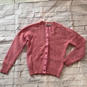 Braemar International sweater .  Used. Vintage. Pink color. Size 38.